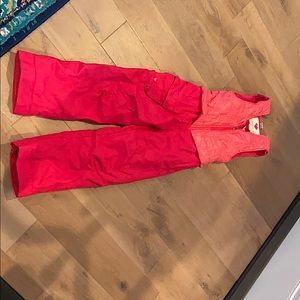 Girls ski bibs